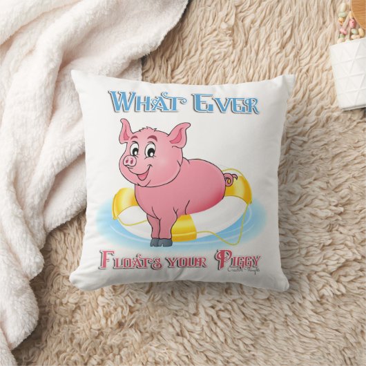 お前の豚を浮かべるものは クッション (ブランケット)