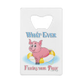 お前の豚を浮かべるものは クレジットカード栓抜き (裏面)