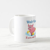 お前の豚を浮かべるものは コーヒーマグカップ (正面左)