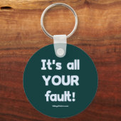 お前の責任だ キーホルダー (正面)