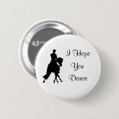 お前の踊り馬蹄馬のピンだ 缶バッジ (正面&裏面)