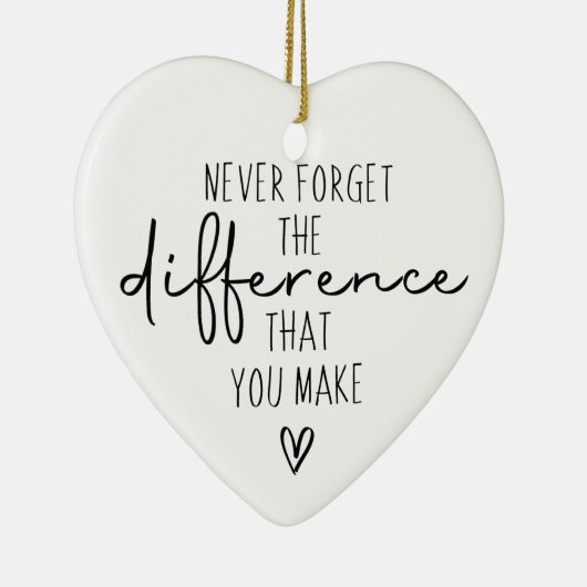 お前の違忘れいはありがとう セラミックオーナメント (右)