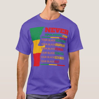 お前の邪悪さに謝るな Tシャツ
