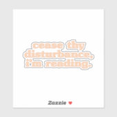 お前の邪魔は止めろ、俺読は シール (シート)