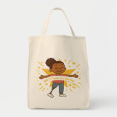 お前の食料品トートバッグと同じように輝くことができる トートバッグ (正面)