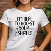 お前の魂のハロウィーンをブーしに来たぞ トライブレンドTシャツ