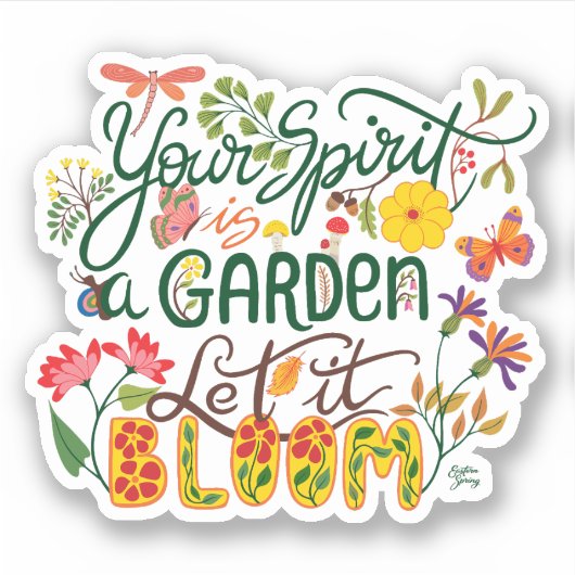 お前の魂は君の庭だ シール (正面)