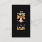 お前の鼻を見つけたのは私の会社の社員だ 名刺 (正面)