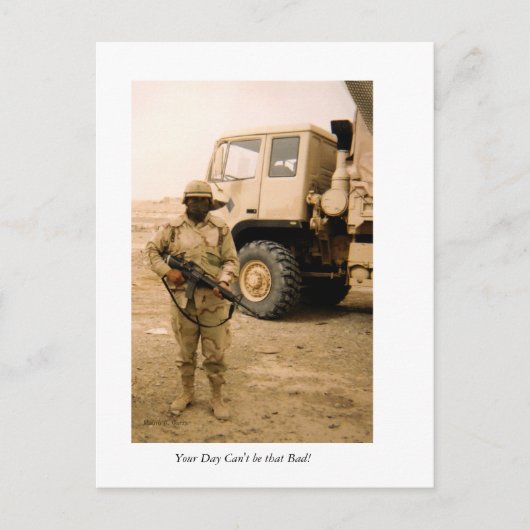 お前の1日はそんなに悪くない！ ポストカード (正面)