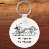 お前の「チャリオット」の鍵に何か！ キーホルダー (正面)