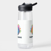 お前のTouchに水を流す結婚 ウォーターボトル (左面)