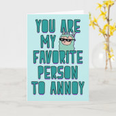 お前はお気に入りの俺の相手だ カード (黄色い花)