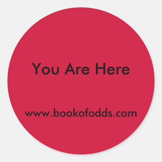 お前はここにいる ラウンドシール (正面)