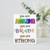 お前はすごい勇敢な強い感動的言葉だ 招待状 (スタンド正面)