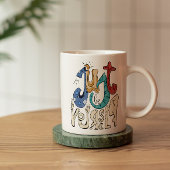 お前はっきりしたは自分でいなさい コーヒーマグカップ