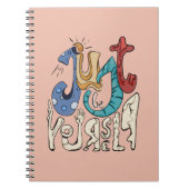 お前はっきりしたは自分でいなさい ノートブック (正面)