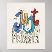 お前はっきりしたは自分でいなさい ポスター (正面)