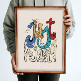 お前はっきりしたは自分でいなさい ポスター