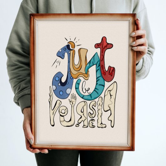 お前はっきりしたは自分でいなさい ポスター