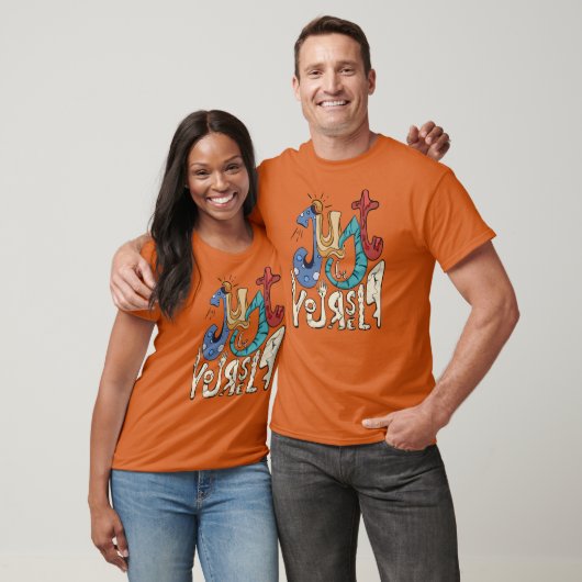 お前はっきりしたは自分でいなさい Tシャツ (ユニセックス)