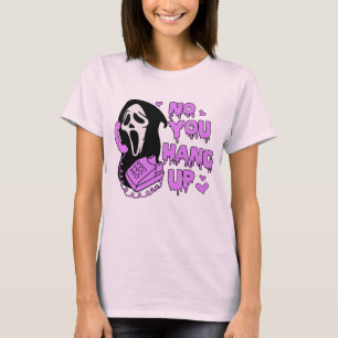 お前はつるいホラーおもしろい悲鳴ホラー映画 Tシャツ