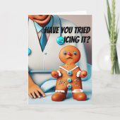 お前はアイシングをしてみたかい カード (正面)