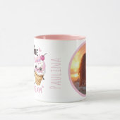 「お前はアイスのブラウニーだパーソナライズされた」 マグカップ (中央)