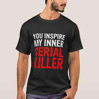 お前はインスパイア私の内部連続殺人鬼のフード付きスウェットシャツ Tシャツ