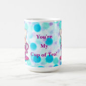 お前はカップ内の私のお茶の甘い豚 コーヒーマグカップ (中央)