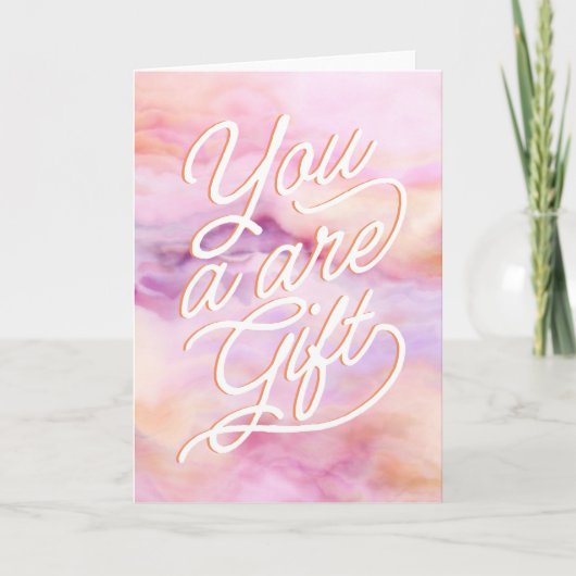 お前はギフト先生友達の母だ カード (正面)