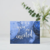 お前はクリス招待されマスパーティー、ブルーグラスボールだ ポストカード (スタンド正面)