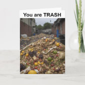 お前はゴミだ。 カード (正面)