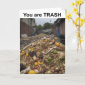 お前はゴミだ。 カード (黄色い花)