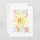 『お前はサンシャインはがきハッピーサニーカラフル』 ポストカード (正面/裏面)