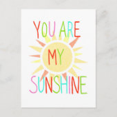 『お前はサンシャインはがきハッピーサニーカラフル』 ポストカード (正面)
