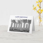 お前はサンシャインを持って来る。ハッピーバースデー カード (黄色い花)