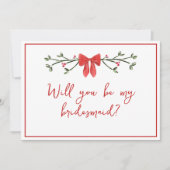 お前はシックなクリスマスが私の花嫁の提案になる カード (正面)