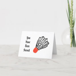 お前はシャトルコックのカードを渡された シーズンカード