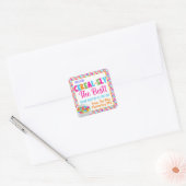 お前はシリアルで最高の礼だ スクエアシール (封筒)