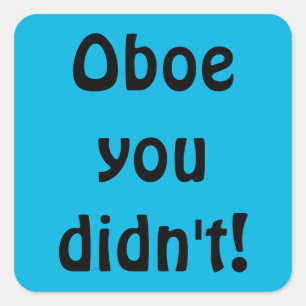 お前はステッカーを持っていなかった スクエアシール