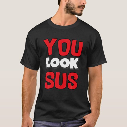 お前はソスに見える Tシャツ (正面)