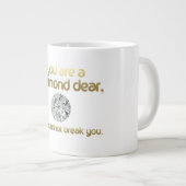 お前はダイヤ親愛ン…..ジャンボマグ ジャンボコーヒーマグカップ (正面右)