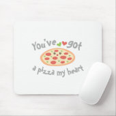 お前はピザ得を持って私のハートパニおもしろいーな食べ物ユーモア マウスパッド (マウス)
