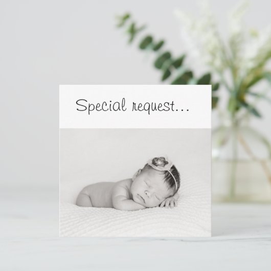 お前はヘッドバンドを持つ私のゴッドペアレンツベビーになるのか? カード (スタンド正面)