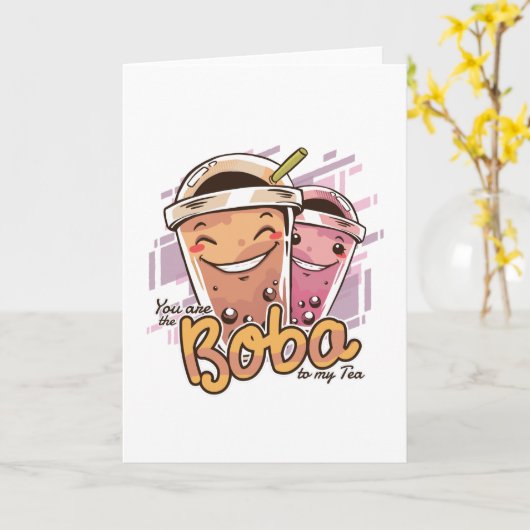 お前はボバだ カード (黄色い花)