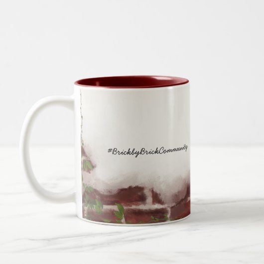 お前はマグで十分だ ツートーンマグカップ (左)