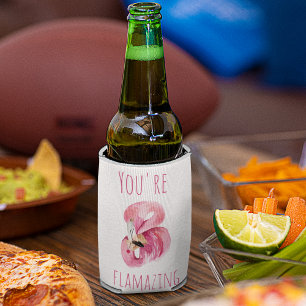 お前はモダン美しいピンクフラミンゴだ 缶クーラー