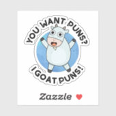 お前はヤギのフンでパンパンおもしろいが欲しい シール (シート)