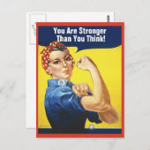 お前はロージーより強考えい ポストカード (正面/裏面)