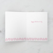 お前はワンザタイポグラフィハートバレンタイン シーズンカード (内部)